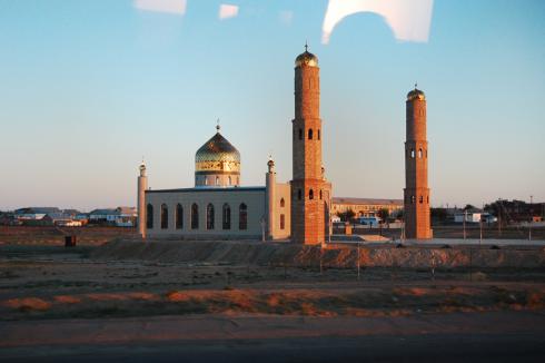 Beautiful Mosque at sunset