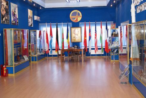 The Hall of Baikonur Cosmodrome Museum