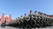 Militärparade am Roten Platz