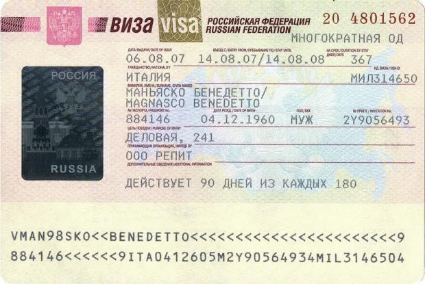 Russian Visa To Russia Russia 83
