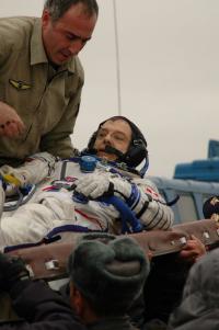 Soyuz MS landing 