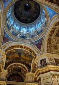 inside Saint Isaac's Cathedral