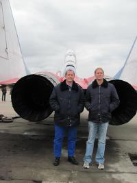 Foreign guests get acquainted with russian aircraft