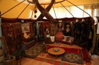 Kazakh Yurta in Museum of Baikonur City