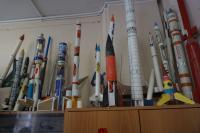 Models of rockets in International Space School