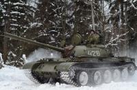 Tank rides in Russia - T-55