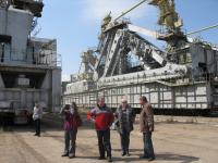 The group of our tourists at Baikonur Cosmodrome